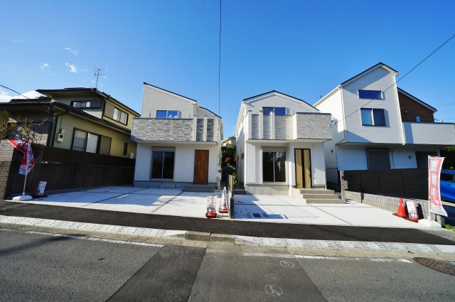 【横浜市旭区笹野台2-3-14全2棟新築戸建て】★仲介手数料無料★（笹野台小学校・希望が丘中学校）の外観