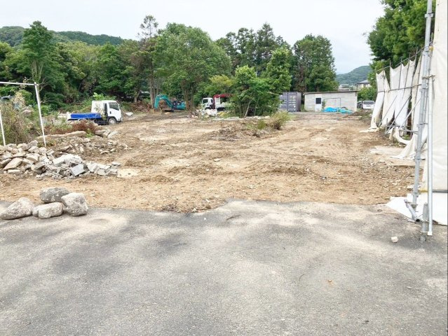 嘉麻市上臼井1124-2、他　土地の外観|現況は更地になっています！