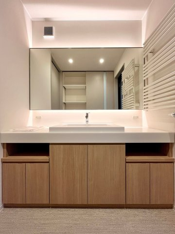 山の手2条12丁目の独立洗面台