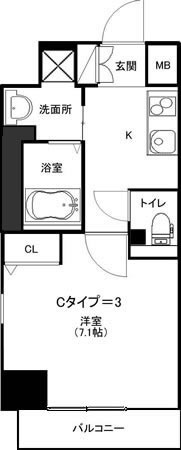 【間取り】 | コートドール高槻
