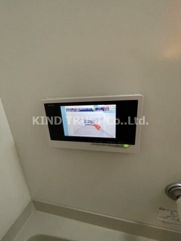 ブラーヴォ扇町の浴室|浴室テレビ付きです