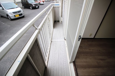 【バルコニー】 | メゾンカルム富田B棟