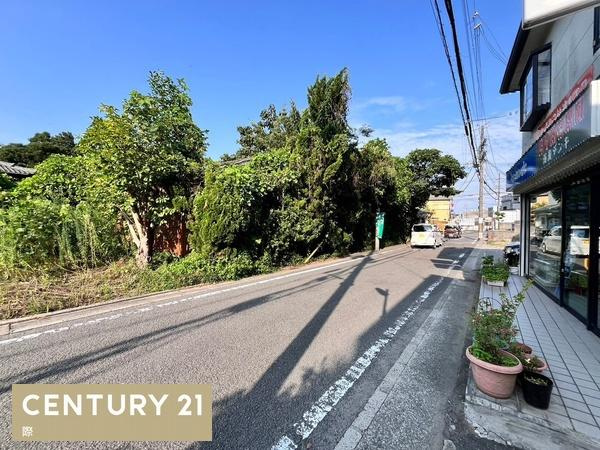 和歌山市宇須4丁目　土地の前面道路含む現地写真