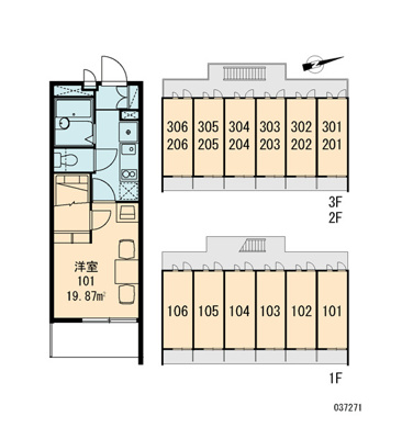 【区画図】 | ＭＳハイツ