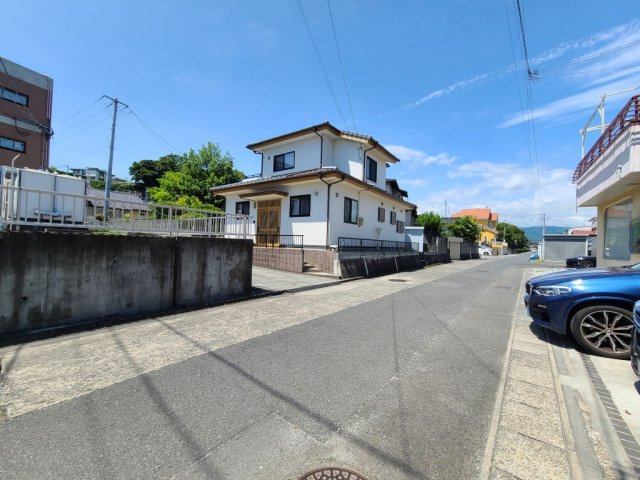 【建築条件付売地】平8期※子育て支援対象※の前面道路含む現地写真|前面道路含む現地写真です。