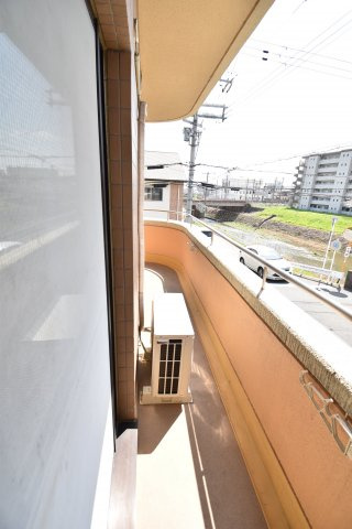 グラシィオ長岡のバルコニー|バルコニー付きです