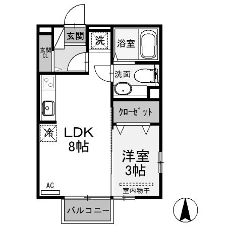 【間取り】 | メゾン ソニアB