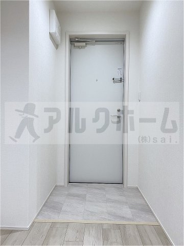 シャルムコートの玄関