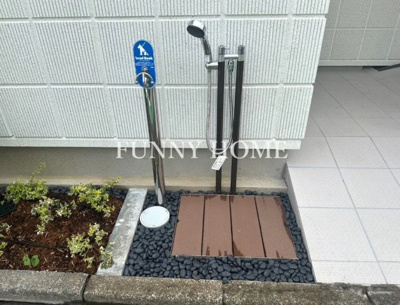 【その他共用部分】 | (仮称)赤堤5丁目メゾン | ペット専用足洗い場ございます♪