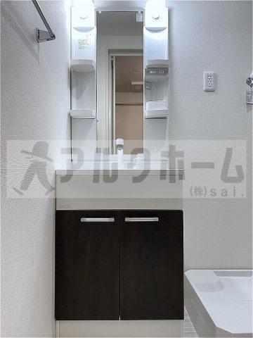 シャルムコートの独立洗面台