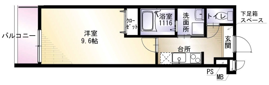 シャルムコートの間取り