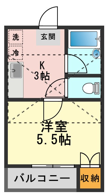 グラン・デュオ柴又の間取り