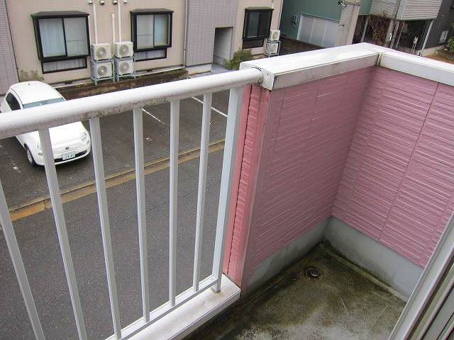 サンドリームのバルコニー