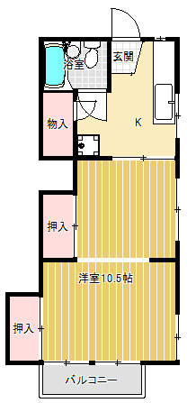 サンドリームの間取り