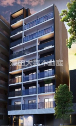 LUMEED AXAS羽田WEST(ルミードアクサスハネダウエストの外観パース