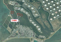 【軍用地(石油基地)】うるま市与那城平安座156.99坪の画像