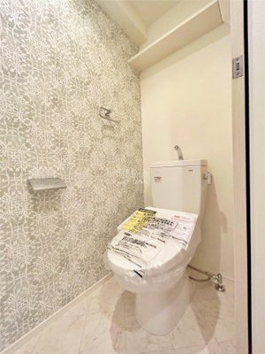 【トイレ】 | the STAGE 中原 | 落ち着いた色調のトイレです