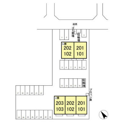 【区画図】 | ルミエル Ｓ