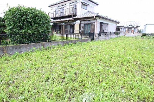 筑西市築地の外観|敷地の中央から西側（2024年7月）