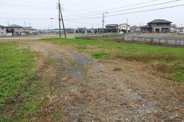 筑西市稲野辺の外観|現地（2017年11月撮影）