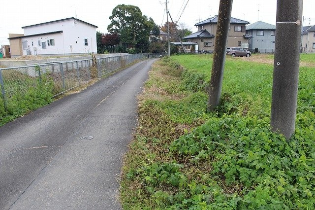 筑西市稲野辺の外観|現地（2017年11月撮影）