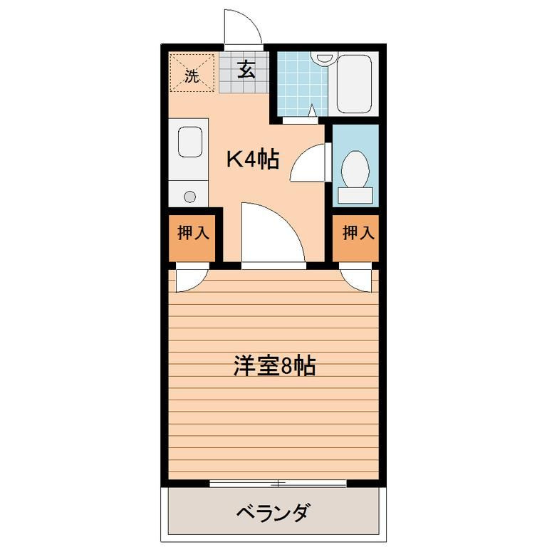 エスポワール中野の間取り