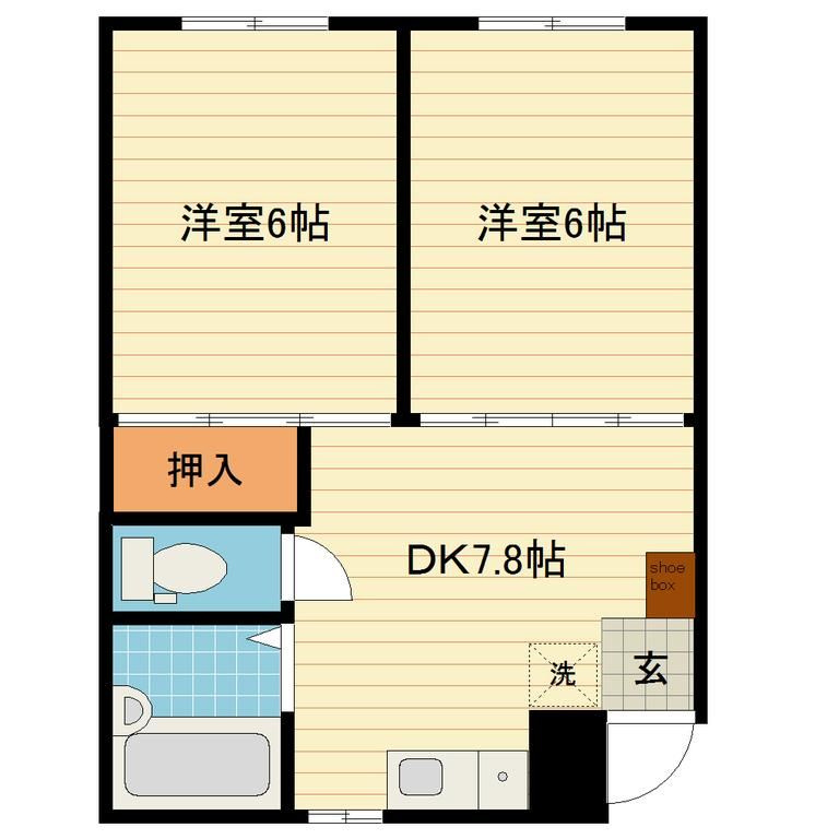 エスポワール中野の間取り