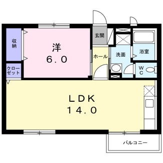 【間取り】 | マリアージュＳ | 間取図