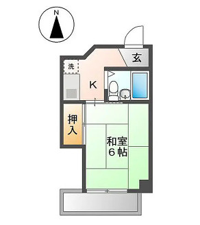 リエス黒川の間取り