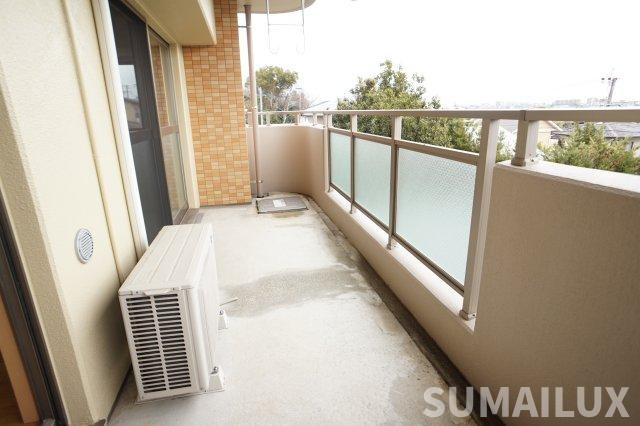 シオール壱番館のバルコニー