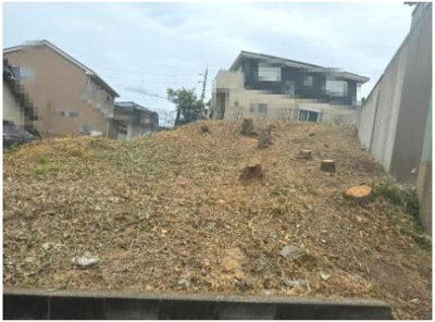 【外観】 | 生駒郡斑鳩町神南4丁目【建築条件なし】【更地】