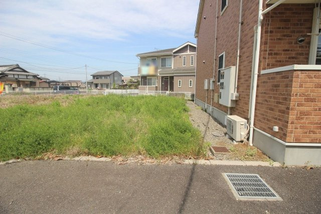 《分譲地》栃木市今泉町1丁目　全2区画の外観|東側との境界部分（2023年4月撮影）