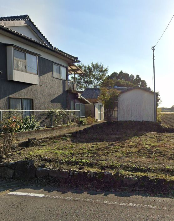 都城市安久町の売地の外観