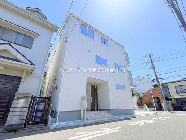 月々９万円台～　新築戸建　川越市稲荷町の外観|1号棟外観　完成済