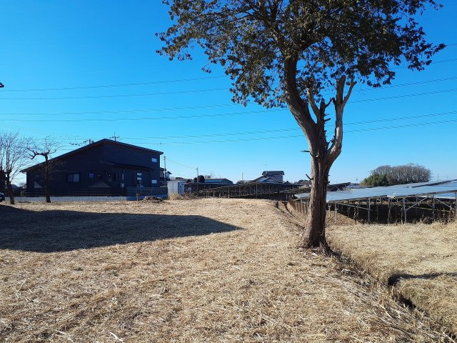 筑西市下平塚の外観|敷地内東側より（2025年2月撮影）