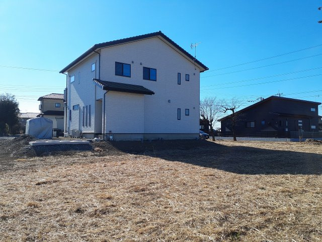 筑西市下平塚|敷地内北東側より（2025年2月撮影）