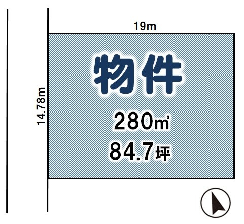 小山市立木の土地図