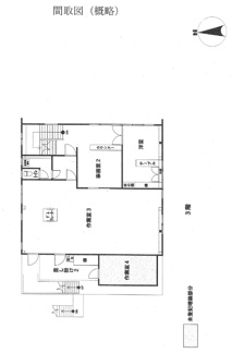 【間取り】 | 港区小碓三丁目　一棟貸店舗事務所  | 3階間取り図