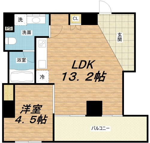 【間取り】 | ラジエーションコート