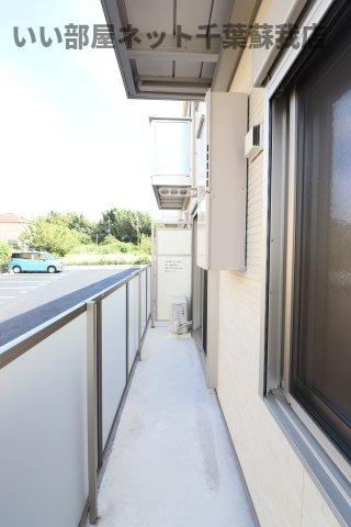 メゾン雅Ⅱのバルコニー|広々としたバルコニーです