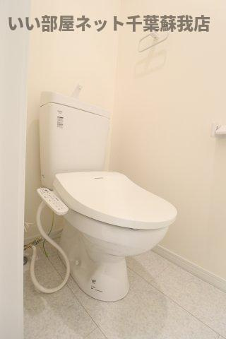 メゾン雅Ⅱのトイレ|ゆったりとした空間のトイレです