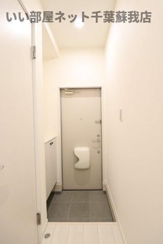 メゾン雅Ⅱの玄関|シンプルで使いやすい玄関です