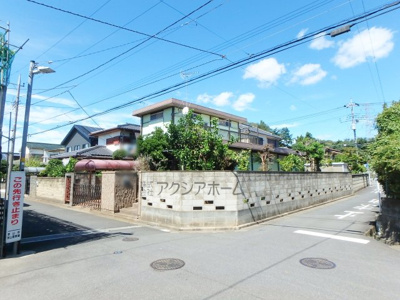 【前面道路含む現地写真】 | 狭山市水野・全1区画　建築条件なし土地　～南西角地～