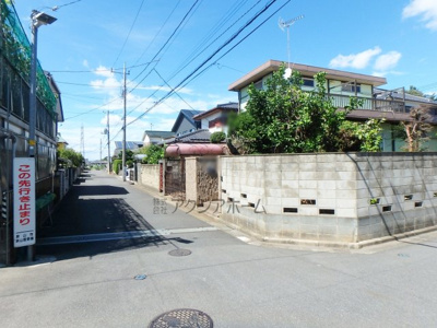 【周辺】 | 狭山市水野・全1区画　建築条件なし土地　～南西角地～