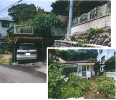 あきる野市秋川　売地の外観