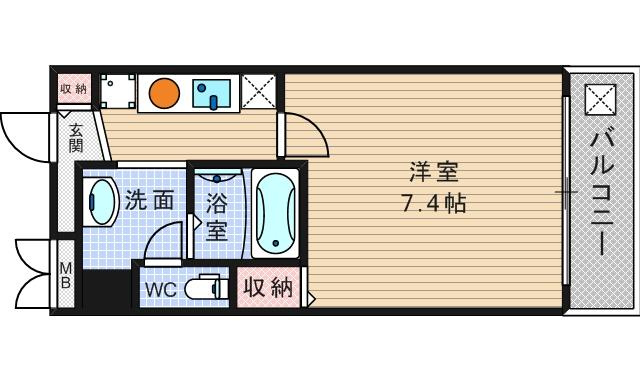 【間取り】 | リアンジェ難波