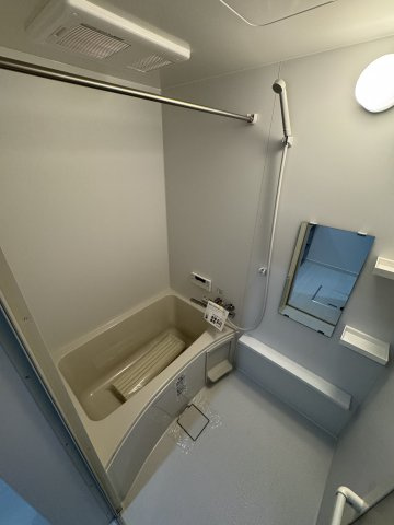 リベルタFussaの浴室|写真は同建物の別部屋を参考に掲載しております。