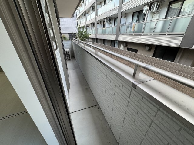 リベルタFussaのバルコニー