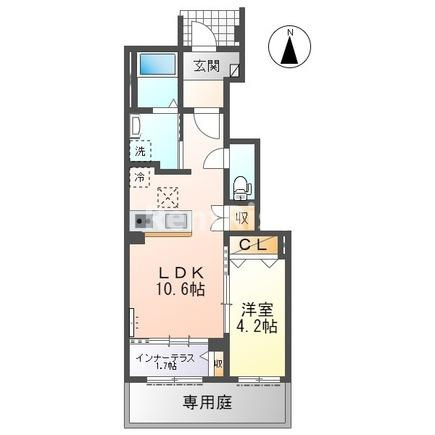 パークタワー・里の間取り|間取図