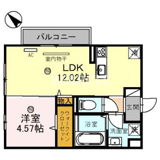 【間取り】 | リバーハイツ唐崎